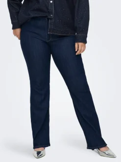 CARHELLA Wysoka talia Krój flared Jeans
