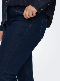 CARHELLA Wysoka talia Krój flared Jeans