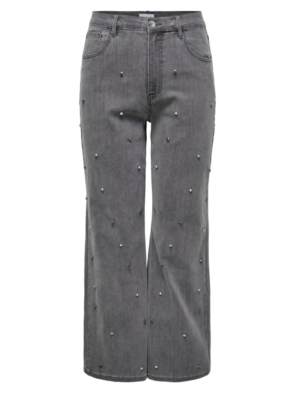 CARHOPE Wysoka talia Krój wide leg Jeans