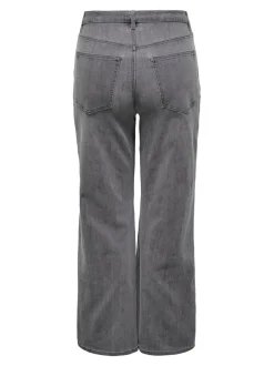 CARHOPE Wysoka talia Krój wide leg Jeans