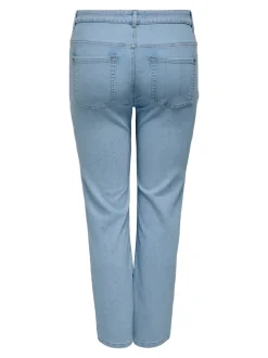 CARHUSH Średnia talia Krój flared Jeans