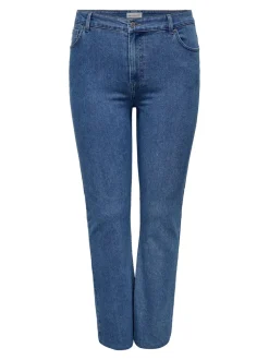 CARHUSH Średnia talia Krój flared Jeans