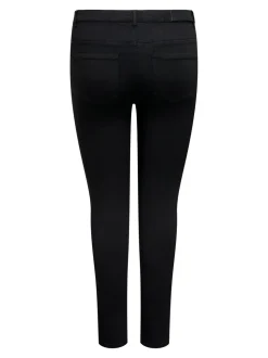 CARJACKSON Średnia talia Krój skinny Do kostek Jeans