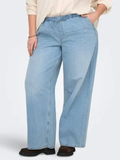 CARJAY Wysoka talia Krój wide leg Jeans
