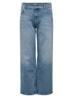 CARJUICY Wysoka talia Krój wide leg Jeans