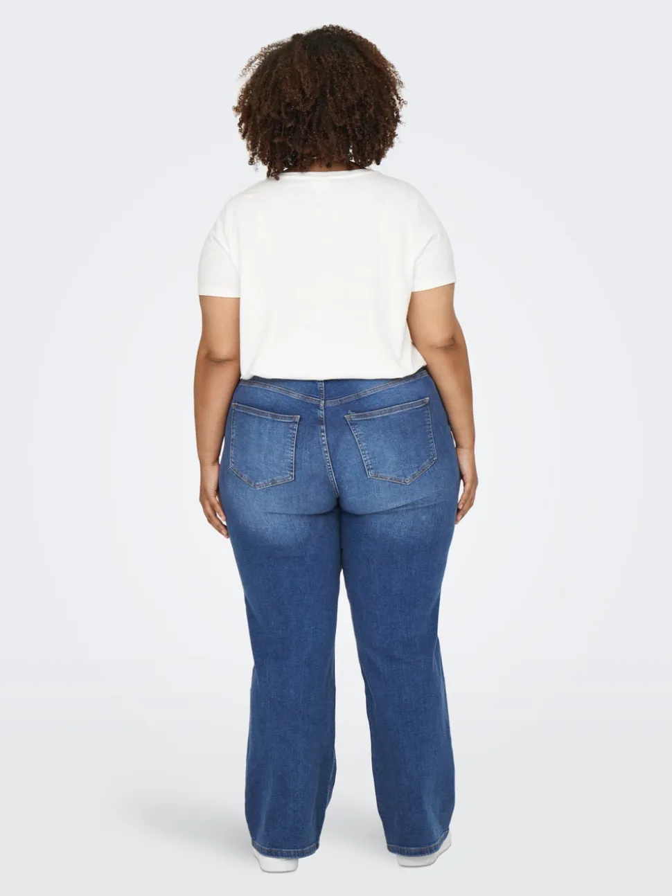 CARJUICY Wysoka talia Krój wide leg Jeans