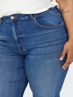 CARJUICY Wysoka talia Krój wide leg Jeans
