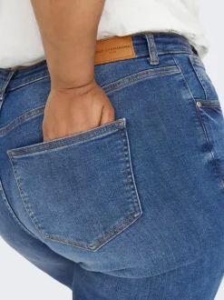 CARJUICY Wysoka talia Krój wide leg Jeans
