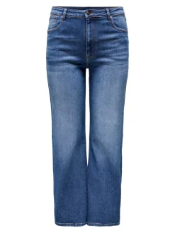 CARJUICY Wysoka talia Krój wide leg Jeans