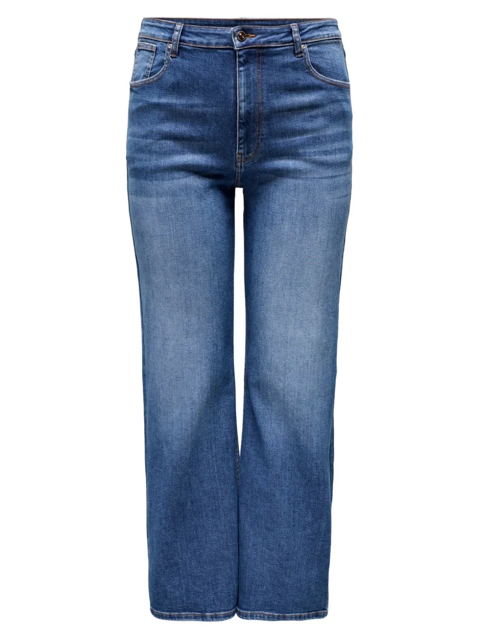 CARJUICY Wysoka talia Krój wide leg Jeans