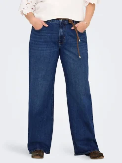 CARJUICY Wysoka talia Krój wide leg Jeans