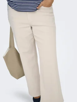 CARJUICY Wysoka talia Krój wide leg Jeans