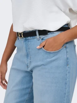 CARJUICY Wysoka talia Krój wide leg Jeans
