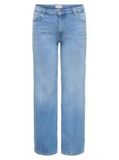CARJULLES Niska talia Krój wide leg Jeans