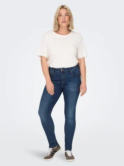 CARKARLA Średnia talia Krój skinny Do kostek Jeans