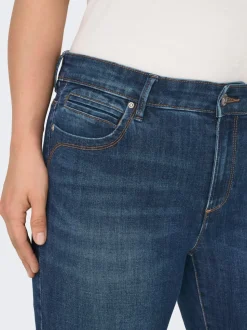CARKARLA Średnia talia Krój skinny Do kostek Jeans