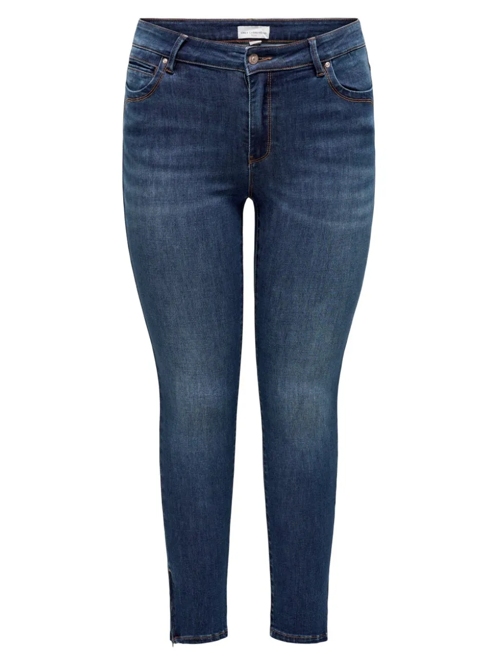 CARKARLA Średnia talia Krój skinny Do kostek Jeans