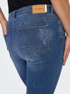 CARKARLA Regularna talia Krój skinny Do kostek Jeans