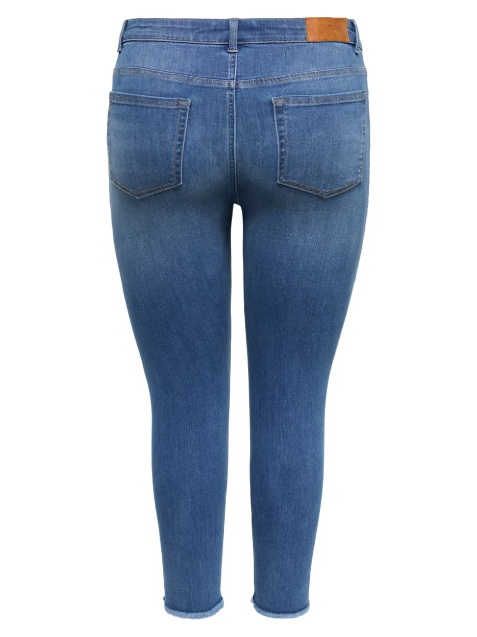 CARLACE Średnia talia Krój skinny Do kostek Jeans