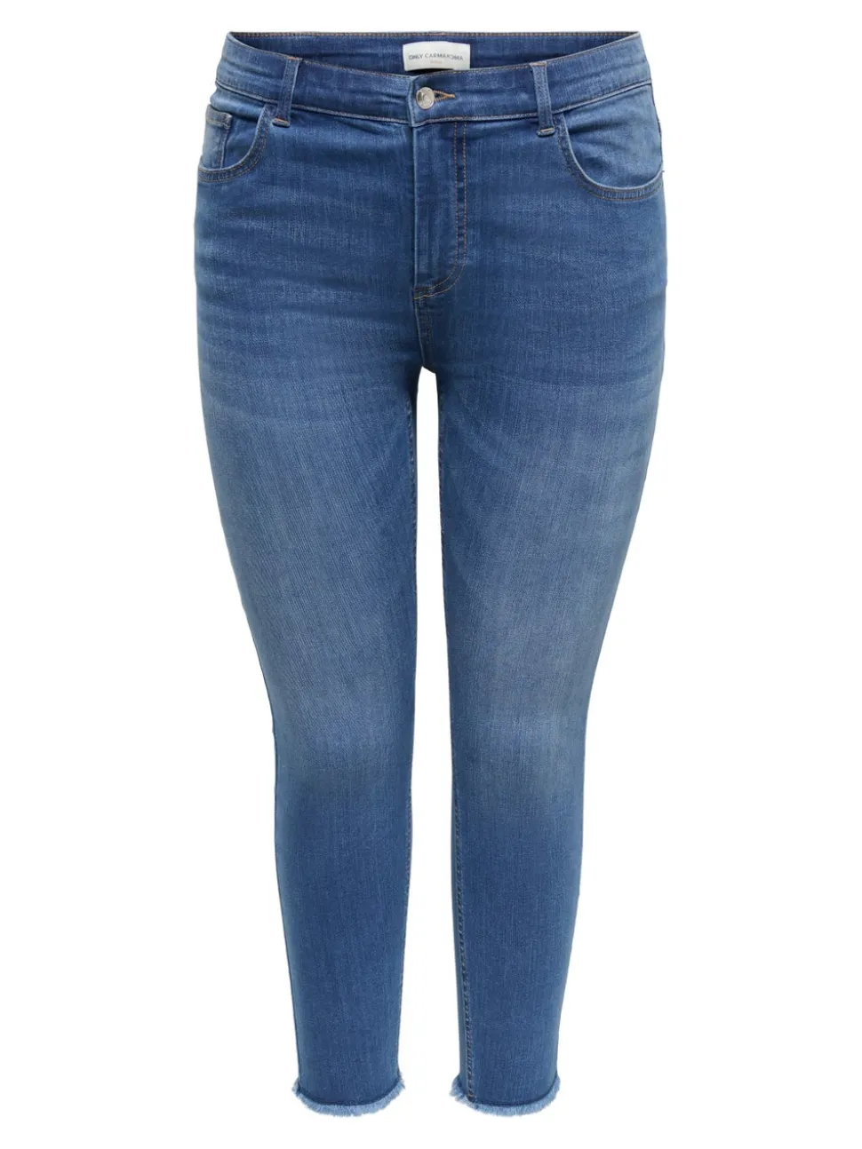 CARLACE Średnia talia Krój skinny Do kostek Jeans