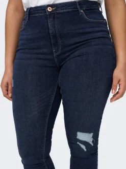 CARLAOLA Wysoka talia Krój skinny Jeans
