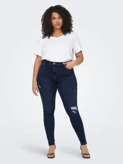 CARLAOLA Wysoka talia Krój skinny Jeans
