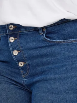 CARLOLA Średnia talia Krój skinny Jeans