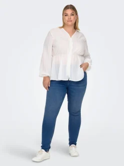 CARLUNA Wysoka talia Krój skinny Jeans