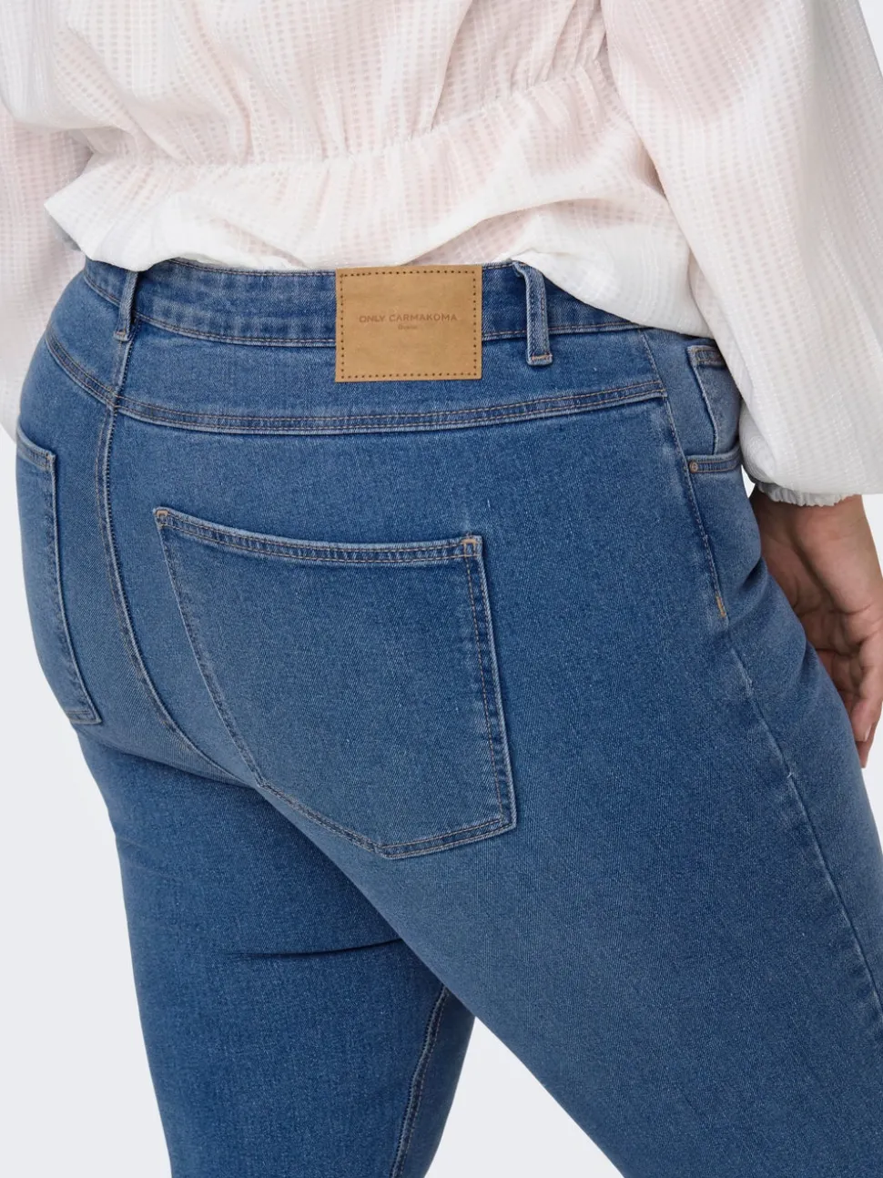 CARLUNA Wysoka talia Krój skinny Jeans