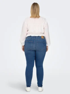 CARLUNA Wysoka talia Krój skinny Jeans