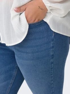 CARLUNA Wysoka talia Krój skinny Jeans