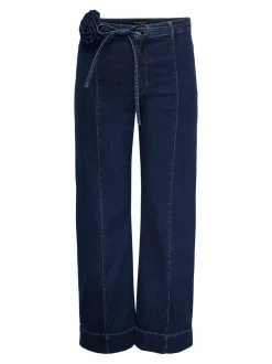 CARMADISON Wysoka talia Krój wide leg Jeans