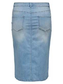 CARROSE Jeans Spódnica jeansowa Spódnica midi