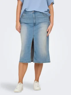 CARROSE Jeans Spódnica jeansowa Spódnica midi