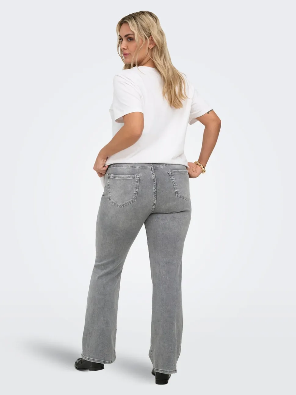 CARWILLY Krój flared Jeans
