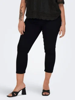 CARWILLY Średnia talia Krój capri skinny Jeans