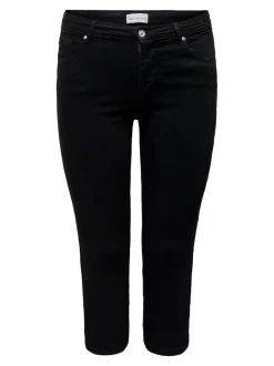 CARWILLY Średnia talia Krój capri skinny Jeans