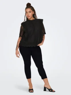 CARWILLY Średnia talia Krój capri skinny Jeans
