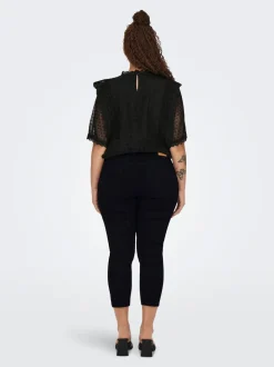 CARWILLY Średnia talia Krój capri skinny Jeans