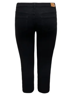 CARWILLY Średnia talia Krój capri skinny Jeans