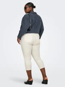 CARWILLY Średnia talia Krój capri skinny Jeans
