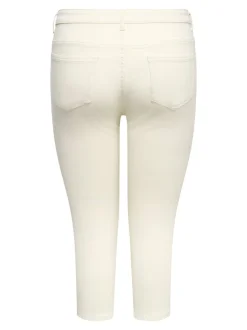 CARWILLY Średnia talia Krój capri skinny Jeans