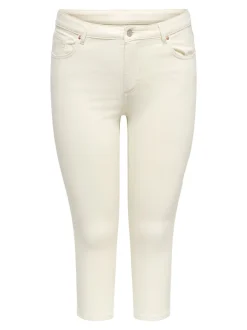 CARWILLY Średnia talia Krój capri skinny Jeans