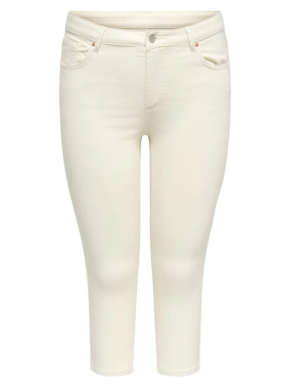 CARWILLY Średnia talia Krój capri skinny Jeans