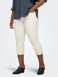 CARWILLY Średnia talia Krój capri skinny Jeans