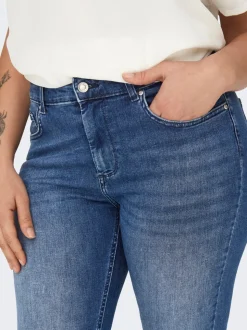 CARWILLY Średnia talia Krój capri skinny Jeans