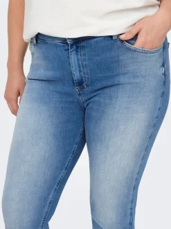 CARWILLY Średnia talia Krój capri skinny Jeans