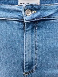 CARWILLY Średnia talia Krój capri skinny Jeans