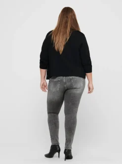 CARWILLY Regularna talia Krój skinny Do kostek Jeans