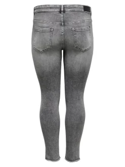 CARWILLY Regularna talia Krój skinny Do kostek Jeans